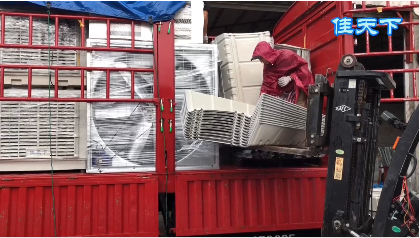 冷風(fēng)機(jī)裝車